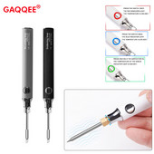 Set fier de lipit electric 5V 8W, încărcare USB, temperatură reglabilă, instrumente portabile de reparații reîncărcabile cu stație de lipit