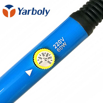 EU βύσμα 60W 220V ρυθμιζόμενη θερμοκρασία Ηλεκτρική συγκόλληση Συγκολλητικό σίδερο Rework Station Handle Heat Pencil Tool Χονδρική