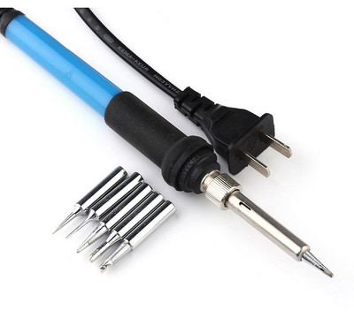 EU pistik 60W 220V Reguleeritav temperatuur elektrikeevitus jootmine jootekolb ümbertöötlemisjaam käepide kuumuspliiats tööriista hulgimüük