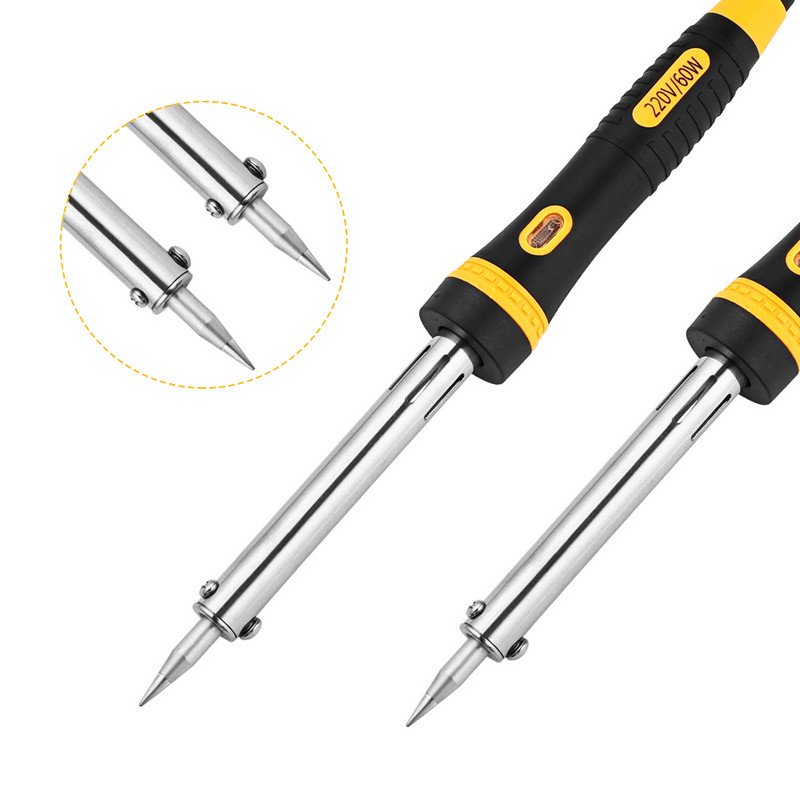 60W 220V elektriskā lodāmura sildīšanas rīks viegls lodēšanas čuguna metināšana 26 CM ar ES spraudni Dropship