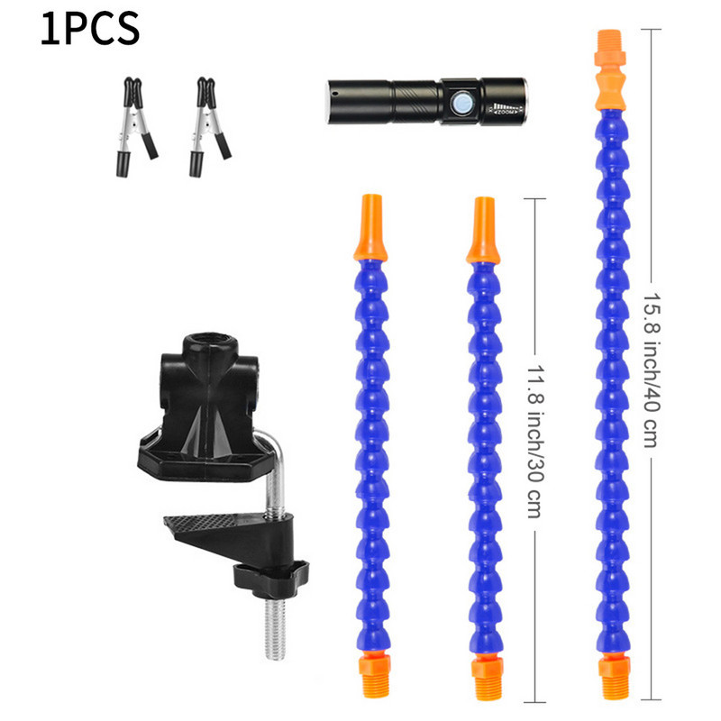 Galda skavas lodēšanas stacija ar 3 elastīgām svirām lodāmura turētājs PCB metināšanas remonta instrumenti skrūvspīles rokas metināšanas stacija