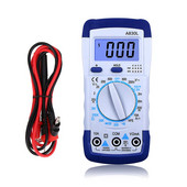 1 tk A830L LCD digitaalne multimeeter vahelduvvoolu alalispinge diood Freguency multitester Voolu tester helendav ekraan koos helisignaaliga