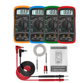 AN8205C digitaalne multimeeter AC/DC ampermeeter Volt Ohm Tester Multimetro termopaari LCD taustvalgustusega kaasaskantav