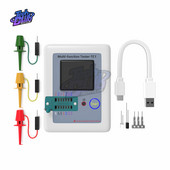 LCR-TC1 TC1 LCR-T7 tranzisztor tesztelő multiméter színes kijelzős TFT dióda trióda MOS/PNP/NPN kondenzátor ellenállás tranzisztorhoz