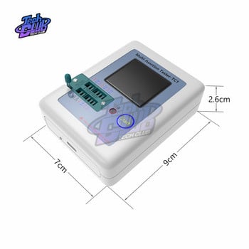 LCR-TC1 TC1 LCR-T7 транзистор тестер мултицет цветен дисплей TFT за диод триод MOS/PNP/NPN кондензатор резистор транзистор