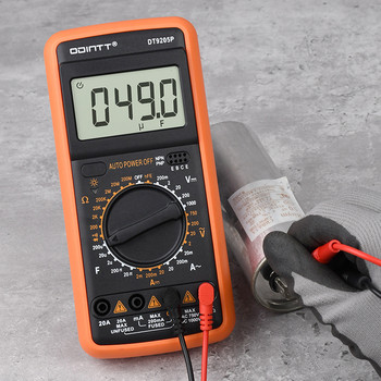 Πολύμετρο Ψηφιακό Επαγγελματικό Πολύμετρο Δίοδος Ohm hFE Χωρητικότητα Ηλεκτρικά Εργαλεία AC DC Τάση Δοκιμαστή ρεύματος Πολύμετρο