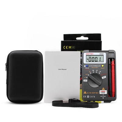 Multimetru digital ZOYI VC921 3 3/4 Personal Mini multimetru digital de buzunar tester de frecvență de rezistență la capacitate