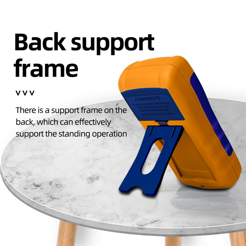 A830L LCD digitalni multimetar AC DC napon Dioda Freguency Multitester Strujni ispitivač Svjetleći zaslon s funkcijom zujanja