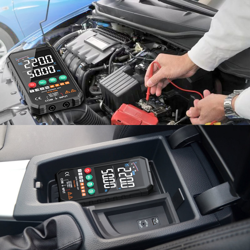 FUYI New Generation 600V Smart Telefon inteligent Multimetru digital Ohm Capacitate Hz AC DC NCV Advance Multimetro Tester