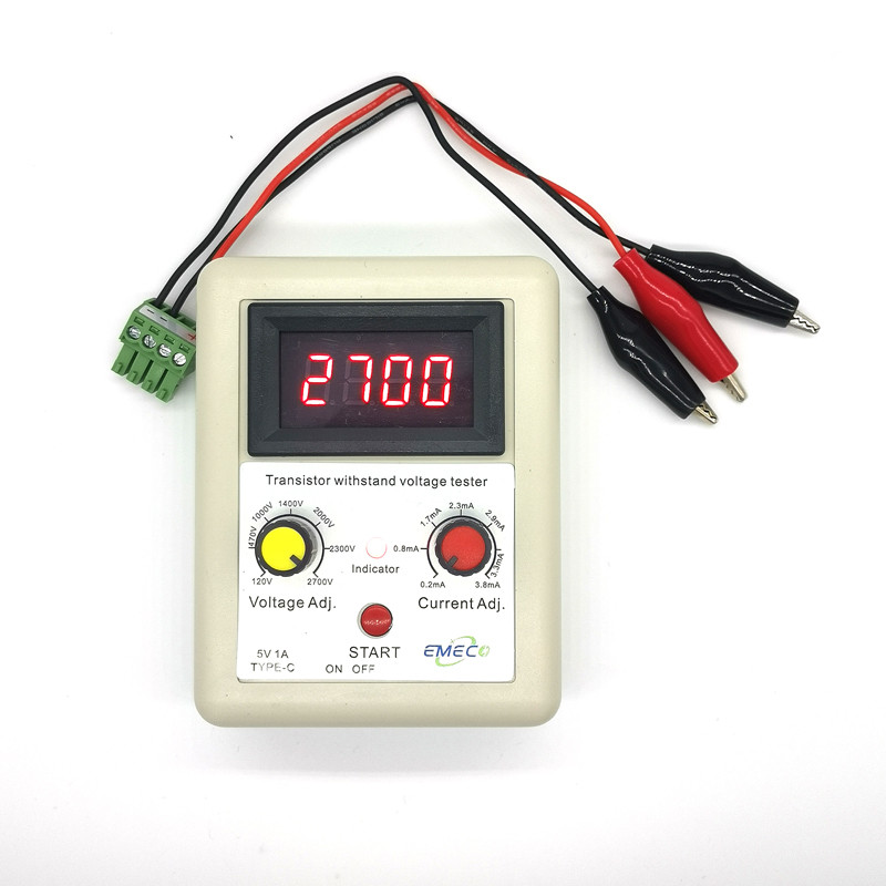 IGBT sprieguma jaudas tranzistora testera diode MOS triode LED sprieguma jaudas pārbaudes rīks, iztur sprieguma testeris