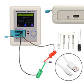 LCR-TC1 1,8" TFT LCD kijelző, multiméter, tranzisztor tesztelő dióda trióda kondenzátor ellenállás érzékelő MOSFET NPN PNP triac MOS