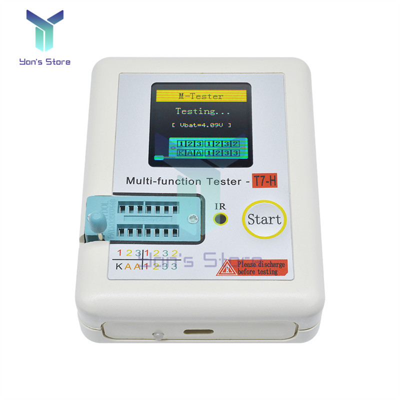 Uusim LCR-TC2 TC-T7-H LCR-TC1 transistori testeri multimeeter dioodtrioodile MOS/PNP/NPN kondensaatoritakisti transistor Vahetage