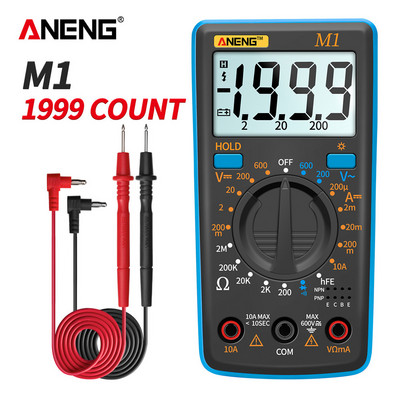 ANENG M1 Ψηφιακό πολύμετρο esrMeter Multimetro Tester True Rms Digital Multimeter Testers Multimeter Richmeters Dmm 400a 10A
