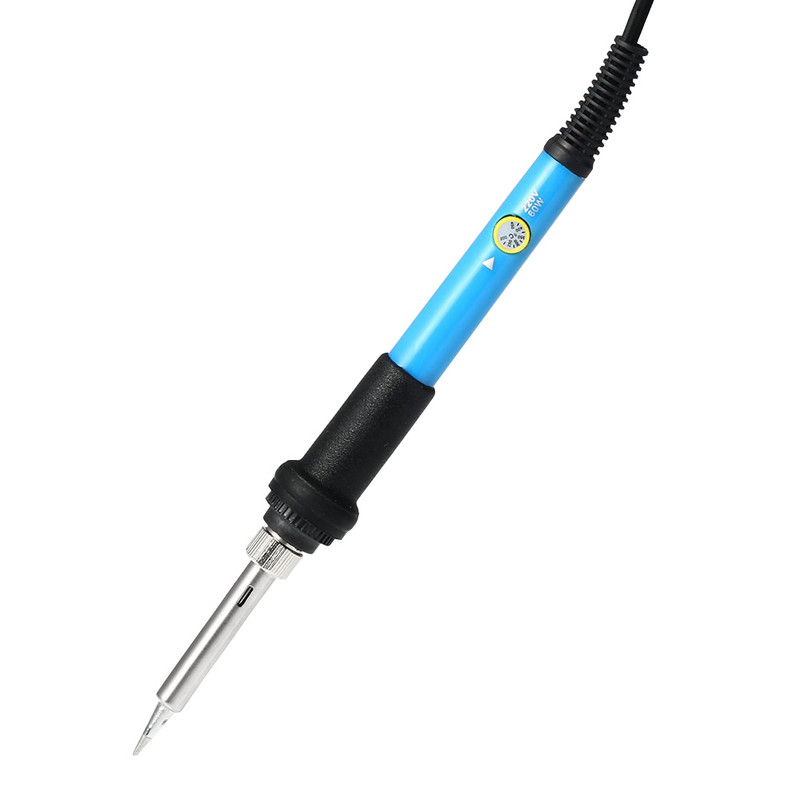 220V / 110V 60W Stație de lipit fier de lipit cu temperatură reglabilă cu 5 bucăți Flux de pastă de sârmă de lipit