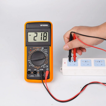 MY9205A Цифров мултицет Тестер Ръчен обхват Измерване на напрежение True RMS Транзистор Тестер Инструмент за електротехник Измервателни инструменти