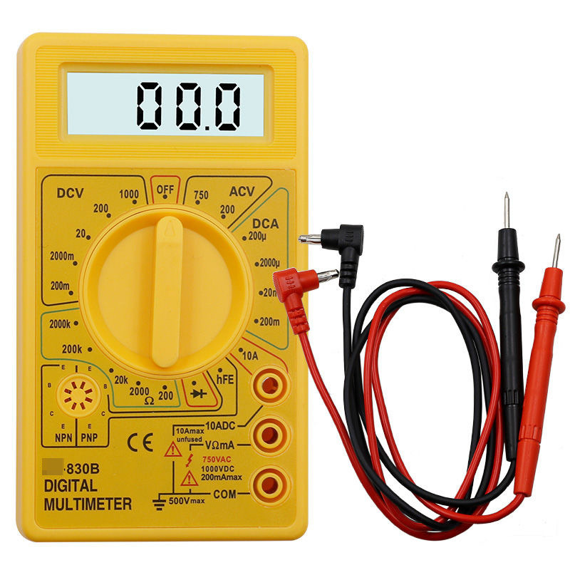 Ručni A830L LCD digitalni multimetar AC DC napon Dioda Multitester frekvencije Tester struje DT830B Digitalni multimetar
