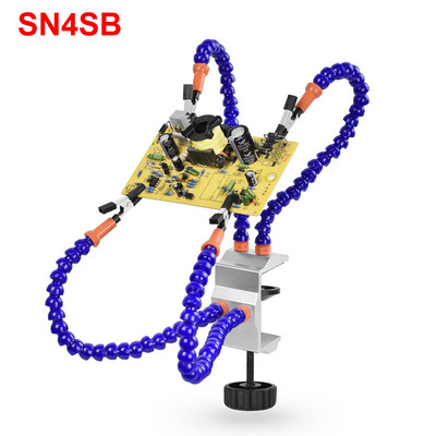 NEWACALOX Σφιγκτήρας επιφάνειας εργασίας Συγκόλληση Τρίτο Εργαλείο χειρός 4 τεμ.