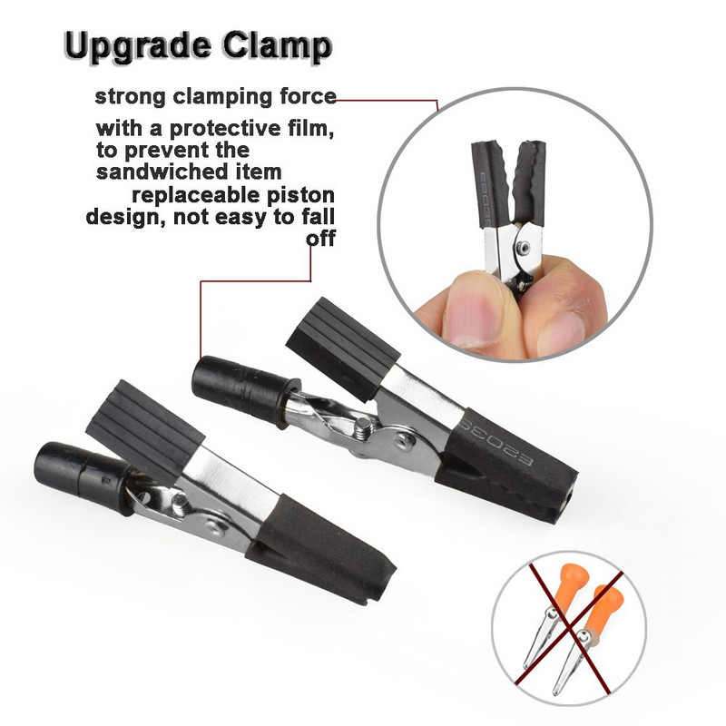 NEWACALOX Σφιγκτήρας επιφάνειας εργασίας Συγκόλληση Τρίτο Εργαλείο χειρός 4 τεμ.