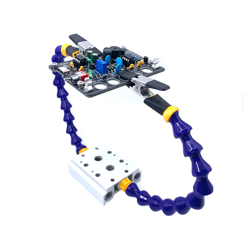 Menghină de bancă clemă de masă Stație de lipit cu brațe flexibile Suport fier de sudare clemă de masă instrument de reparare a treia mână de lipit