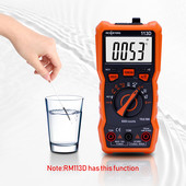 Multimetru digital RICHMETERS 6000 de numărări NCV Contor de tensiune AC/DC Auto Gaming Lumină bliț Lumină din spate TRUE RMS
