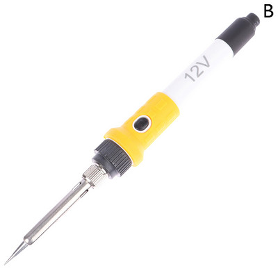 DC 12V Prijenosno lemilo Niskonaponski automobilski akumulator 60W Zavarivanje Alati za popravak Gumena ručka Punjivo lemilo