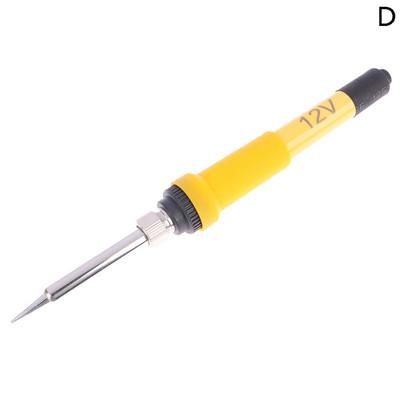 DC 12V Prijenosno lemilo Niskonaponski automobilski akumulator 60W Zavarivanje Alati za popravak Gumena ručka Punjivo lemilo