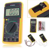 DT9208A Multimetru digital LCD profesional ampermetru portabil electric Voltmetru Rezistenta Capacitate Tester AC DC