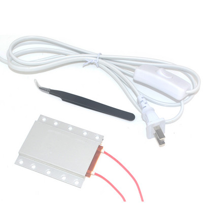 LED lampas lodīšu skaidu atlodēšanas rīks PTC sildīšanas plāksne 200W 300W 400W spilventiņu galds alumīnija plāksne elektriskā apsildes termostats