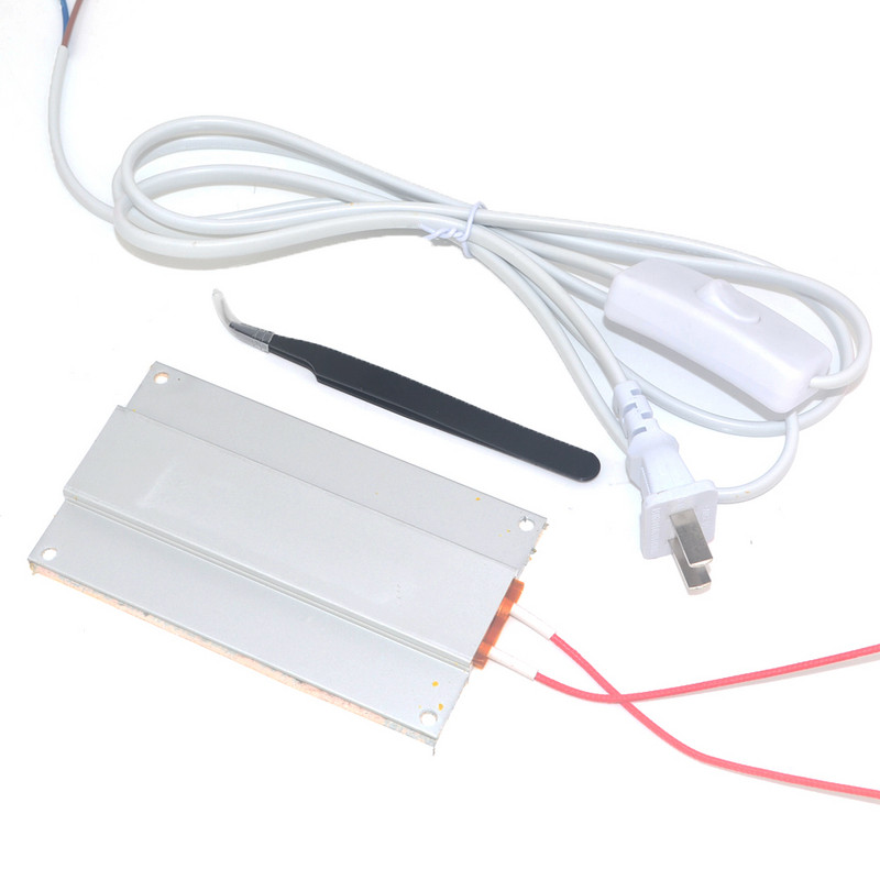 LED lampas lodīšu skaidu atlodēšanas rīks PTC sildīšanas plāksne 200W 300W 400W spilventiņu galds alumīnija plāksne elektriskā apsildes termostats