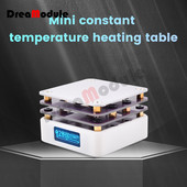 Mini kaitvietės pašildytuvo pakaitinimo stoties perdirbimo stotelė PCB plokščių litavimo išlitavimas kaitinimo plokštės OLED ekranas LED taisymo įrankiai