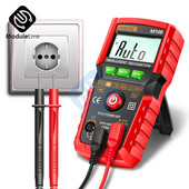 ANENG Nou M107 M108 Mini multimetru digital 4000 de numărători Tester de tensiune curent AC/DC fără contact Contor de rezistență și capacitate