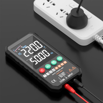 FUYI Professional High Precise 6000 counts 1000V AC DC Цифров мултицет Ohm Hz NCV Live ℃ μF Duty Multimetro Voltage Meter