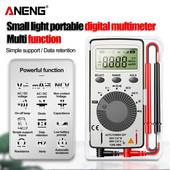 ANENG AN101 Mini Ψηφιακό Πολύμετρο Πολυμέτρο Δοκιμαστή DC/AC τάσης ρεύματος Lcr Meter Pocket Professional Testers with Test Lead