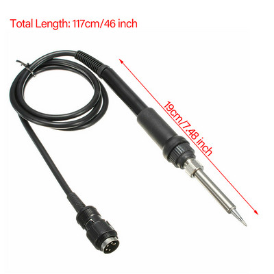 5 lyuk/5 tűs forrasztó fogantyú forrasztóállomás vasceruza csere HAKKO 936 937 898D elektromos vasalókhoz