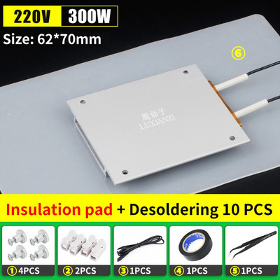 LUXIANZI 200/300/400W PTC Placă de încălzire Chip BGA Bile de lipit Split Aluminiu Led Stație de dezlipire Instrument pentru bordul de demolare
