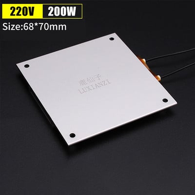 LUXIANZI 200/300/400W PTC Placă de încălzire Chip BGA Bile de lipit Split Aluminiu Led Stație de dezlipire Instrument pentru bordul de demolare