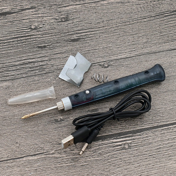 Φορητό κολλητήρι USB Επαγγελματικά ηλεκτρικά θερμαντικά εργαλεία επανεργασίας με ενδεικτική λαβή όπλο συγκόλλησης Εργαλείο επισκευής BGA