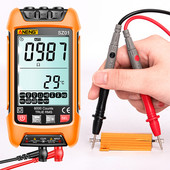 Έξυπνο ψηφιακό πολύμετρο True RMS Auto Electrical Capacitance Meter AC DC Voltage Resistance Transistor Testers Electrician Tool
