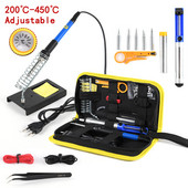 60 W-os elektromos forrasztópáka készlet, hőmérséklet állítható