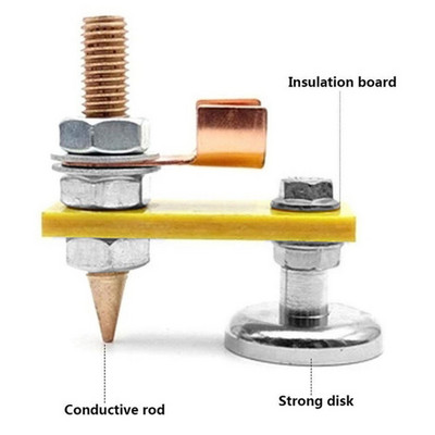 Snažno magnetsko uzemljenje za zavarivanje, lokator artefakata, uzemljenje za lemljenje, stezaljka, magnet, magnetski alat, konektor za alat za zavarivanje