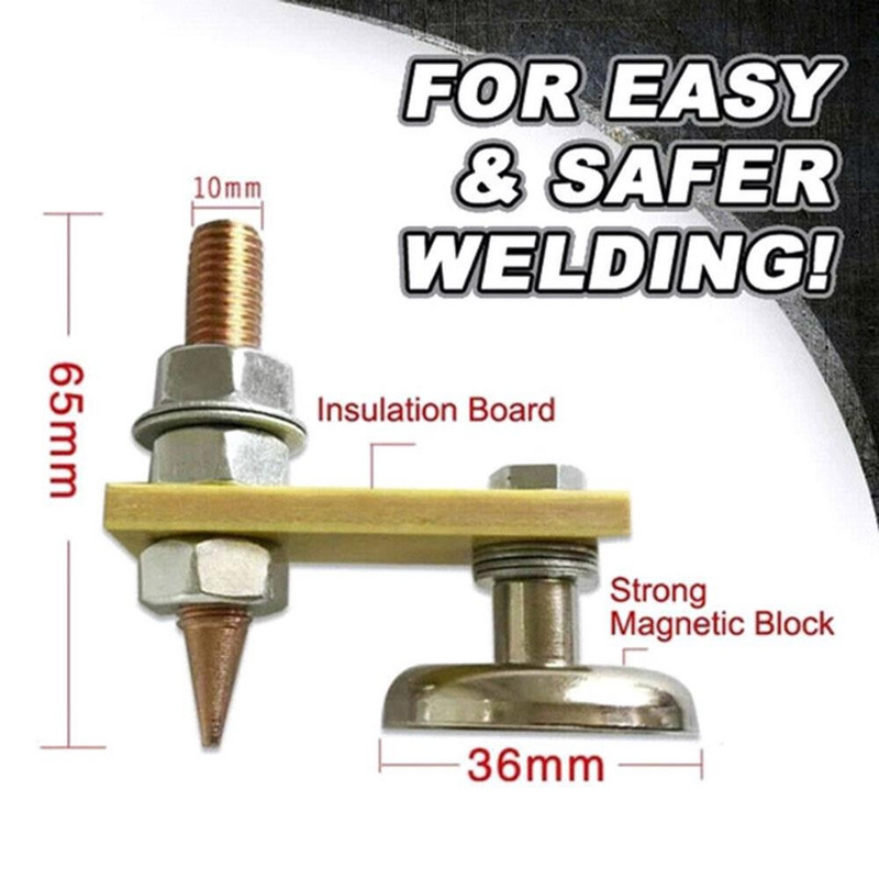 Snažno magnetsko uzemljenje za zavarivanje, lokator artefakata, uzemljenje za lemljenje, stezaljka, magnet, magnetski alat, konektor za alat za zavarivanje