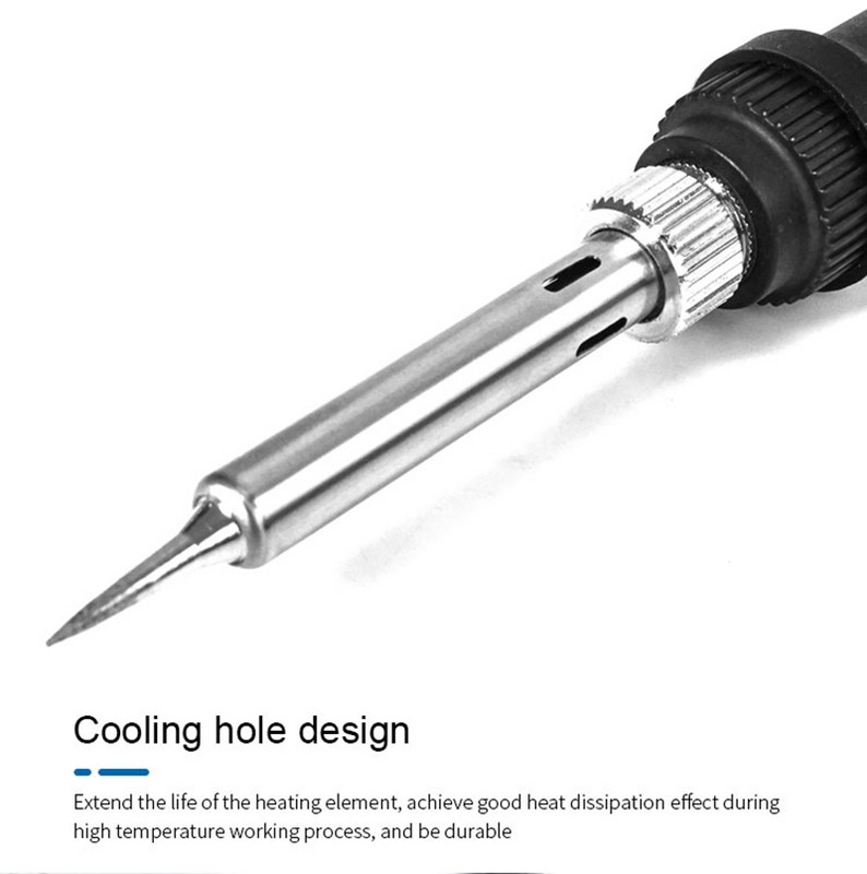 SUNSHINE SL-908 110V 220V 60W Elektromos Forrasztópáka 908 Állítható hőmérsékletű forrasztópáka Minőségi forrasztópáka állvánnyal