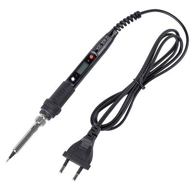 JCD 80W elektrinis lituoklis 110V 220V reguliuojama temperatūra LCD suvirinimo lituoklio rinkinys Namų taisymas lituoklio įrankiai