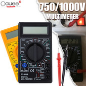 LCD digitalni multimetar AC/DC 750/1000V digitalni mini ručni multimetar za voltmetar ampermetar ohm tester metar sa sondom