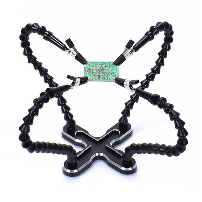 Több forrasztóállomás segíti a harmadik kezet többkaros forrasztó tartó csúszásmentes többfunkciós hegesztő segédszerszám