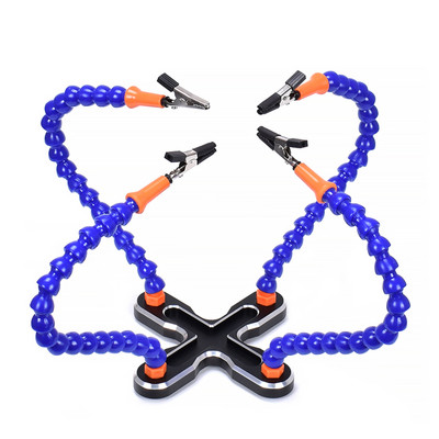 Több forrasztóállomás segíti a harmadik kezet többkaros forrasztó tartó csúszásmentes többfunkciós hegesztő segédszerszám