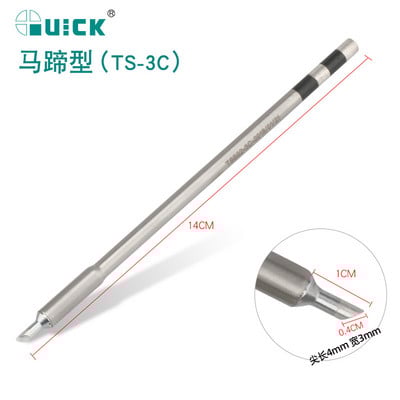 Vârf de fier de lipit fără plumb QUICK TS1200A Instrument stilou de sudură TSS02-SK TSS02-I TSS02-1C TSS02-J TSS02-KK Vârf de fier de sudură