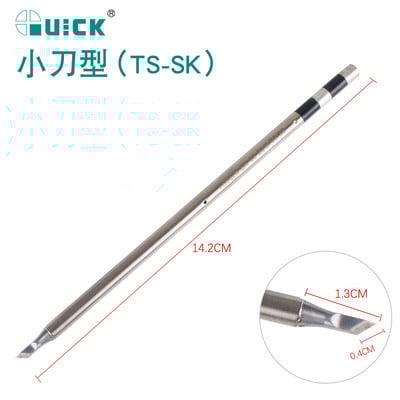 Vârf de fier de lipit fără plumb QUICK TS1200A Instrument stilou de sudură TSS02-SK TSS02-I TSS02-1C TSS02-J TSS02-KK Vârf de fier de sudură