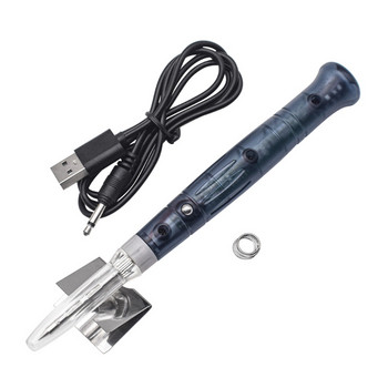 Поялник 5V 8W USB заваряване Безжично зареждане Професионален инструмент за ремонт Издръжлива безопасна преносима мини електрическа писалка