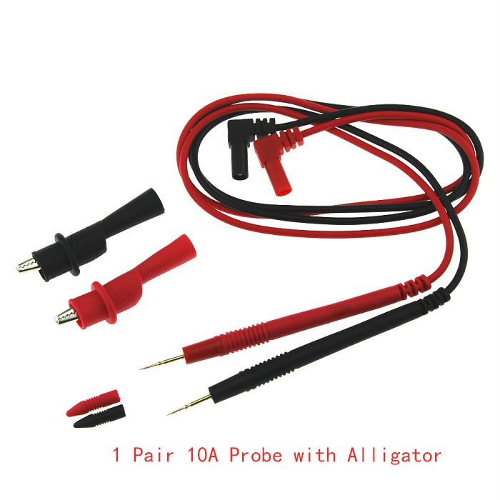 Mini DT838C Tester multimetru digital HTF Voltmetru Sonerie Rezistență curentă Contor temperatură AC DC Ampermetru Diodă Cablu de testare